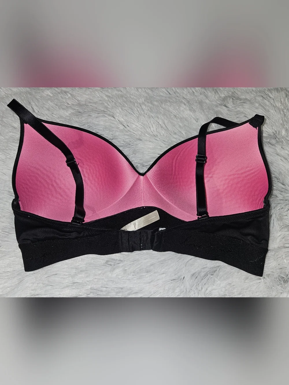 Victoria’s Secret PINK Wear Everywhere Wireless Lightly Lined Bra Black 36D
